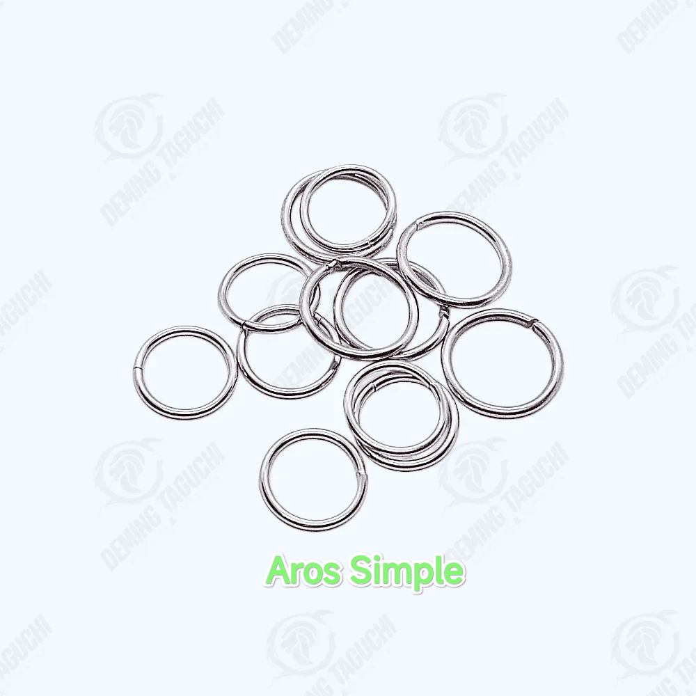 Aro Clásico Metálico PLATEADO Grosor SIMPLE – 2CM y 2.5CM | Manualidades, Carteras y Bolsos